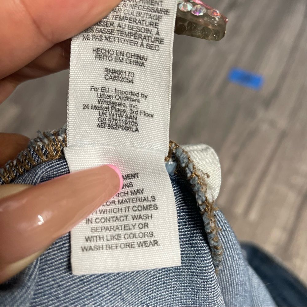 Revolve Free People Medium Wash Skinny Jeans - Picture 6 of 9